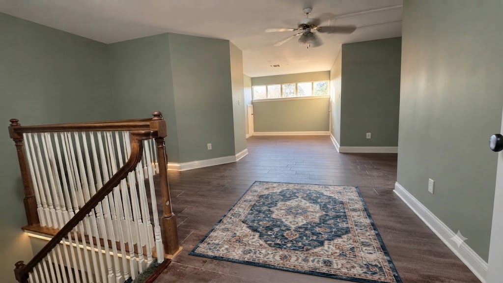 Upstairs hallway and landing